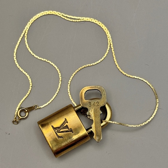 Louis Vuitton Padlock and Key - Picture 1 of 4